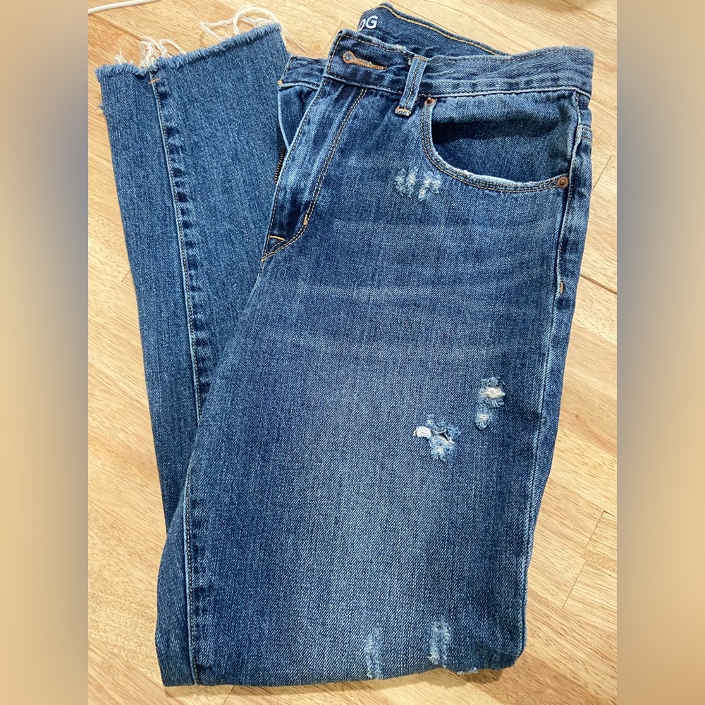 BDG Jeans Women's 28 Slim‎ Skinny Distressed Urban Outfitters Blue Pants